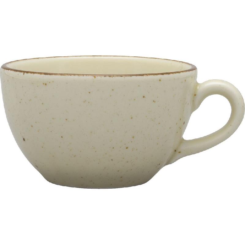 LUBIANA Tasse, série Aida, couleur crème, mouchetée de brun, 280 ml - PZ6304280_0