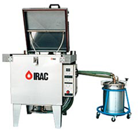 Machine automatique de nettoyage par aspersion avec solvant - LP80 en acier inoxydable AISI 304_0