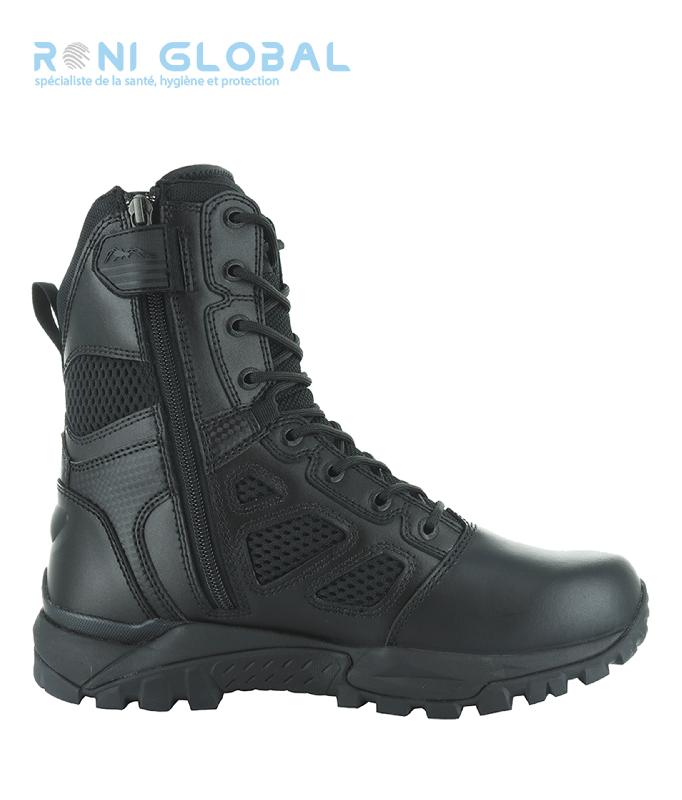 Ranger de sécurité antibactérien respirant HI CI HRO SRA SRC - Magnum Elite Spider X 8.0 Cityguard - cuir, mesh Cordura, semelle Vibram_0