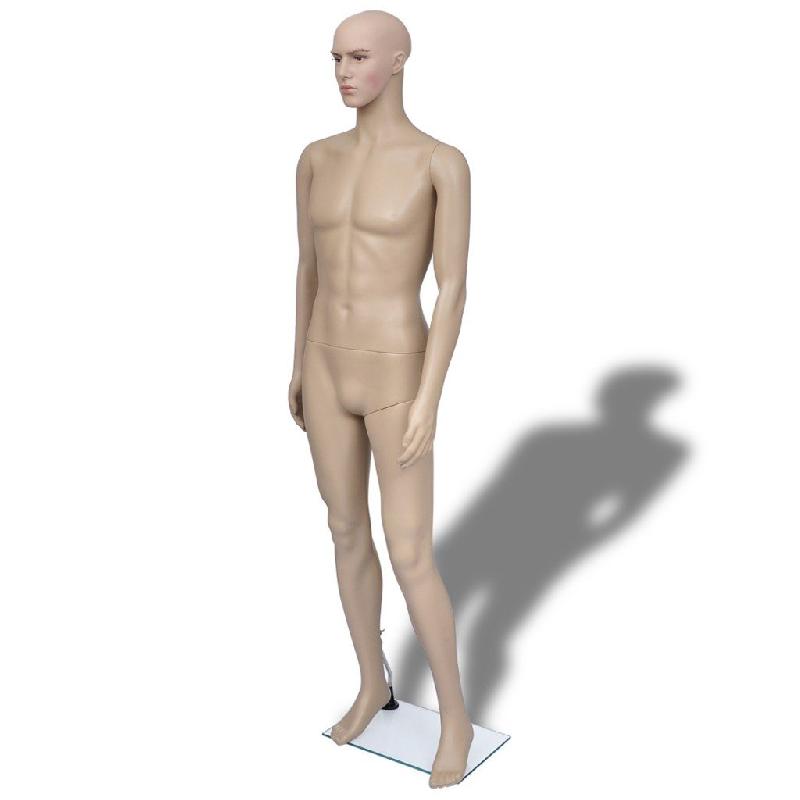 MANNEQUIN BUSTE DE VITRINE HOMME 5 PIÈCES 2002017_0