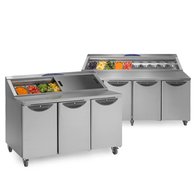 Meubles réfrigérés Onyx - préparation froide pour pizzas, sandwichs, tapas et desserts_0