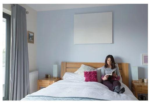 Panneau rayonnant gamme Infra Inspire - chauffage bureau ou domestique - installation murale ou plafond - garantie 10 ans_0