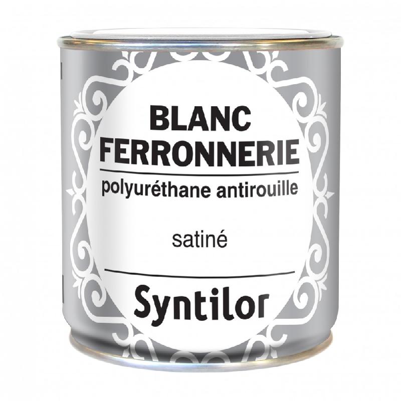 Peinture ferronnerie extérieur polyuréthane SYNTILOR blanc mat 0.375 l_0