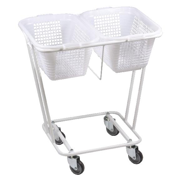 CORBEILLE À LINGE PETIT MODÈLE COLORIS BLANC - MANUTAN COLLECTIVITÉS