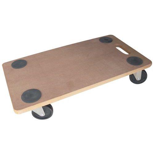 PLATEAU ROULANT BOIS FORCE 200KG