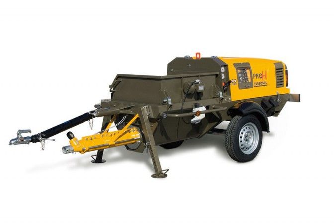 Pro h cl - machine à projeter turbosol - pompe à vis pour gros volumes de chapes autonivellantes._0