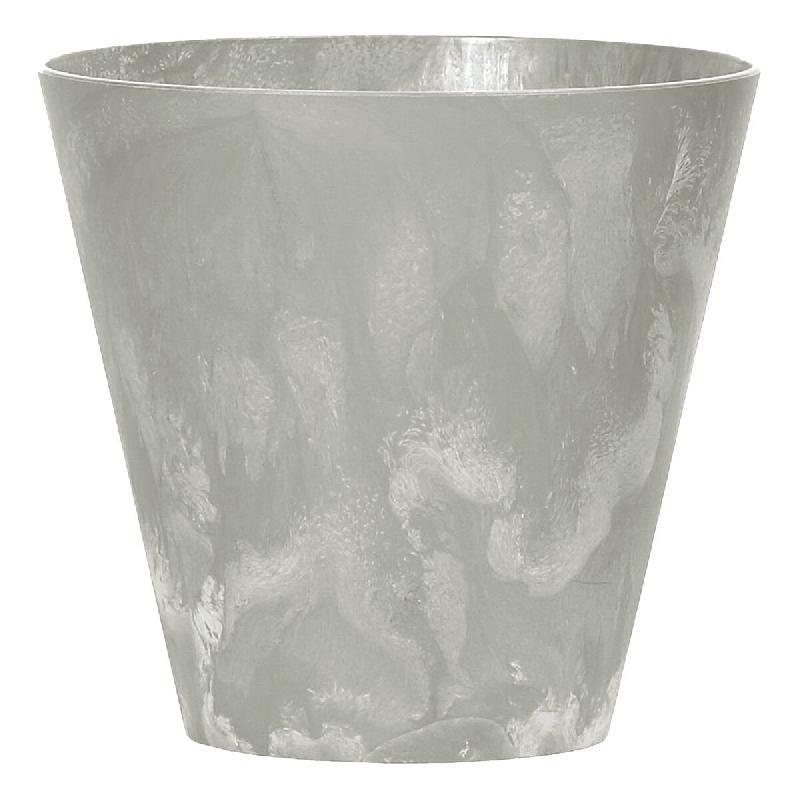 Prosperplast - Pot TUBUS BETON EFFECT 12 L - 30x30x28 cm, coloris Béton - gris plastique polypropylène ZA3994_0
