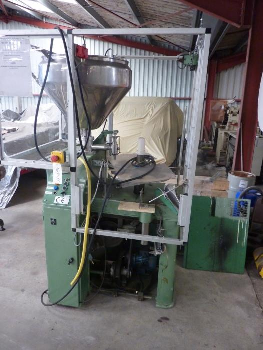 Remplisseuse de pots pâteux Kalix KX14 d'occasion - rotative avec trémie_0