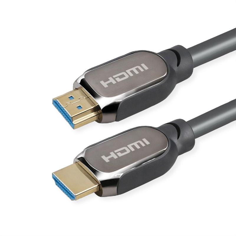 Roline atc câble hdmi avec ethernet ultra hd 8k, m/m, noir, 2 m_0