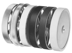 Roues de mesure MR - 2 circonférences - Développement 20 cm ou 50 cm - Métal, synthétique, caoutchouc ou polyuréthane_0