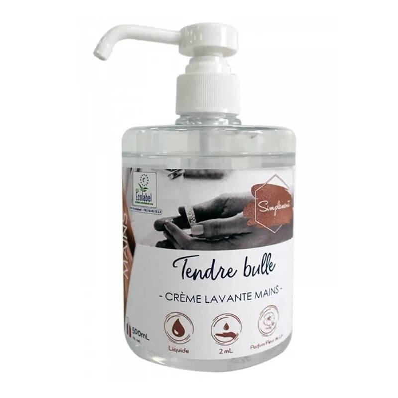 Savon mains Ecolabel - Parfum fleur de lin - 500ml - IDEGREEN - 3700143601269_0