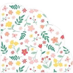 Serviettes forme fleur jolie fleur (144 unités) MESA BELLA - multicolore Matériau naturel 3701168942030_0