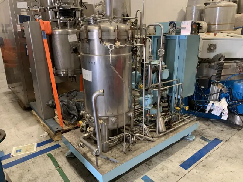 Skid bioreacteur lsl biolafitte inox 200 litres avec chemise d'occasion - référence                        :                         c6491_0