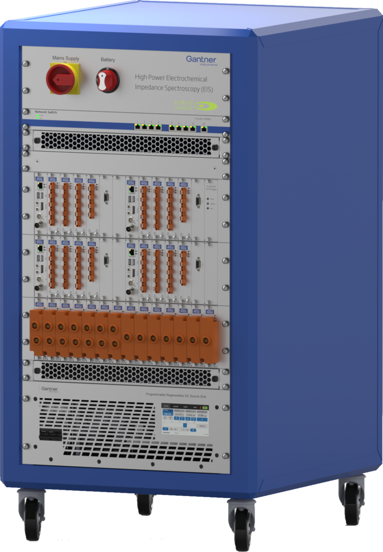 Spectroscopie d'impédance électrochimique mesurant les fluctuations électriques des batteries, des piles à combustible et des électrolyseurs - EIS_0