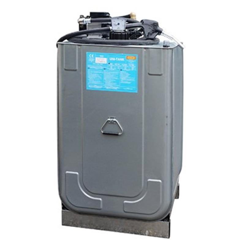 Station UNI PRO 400 litres - Double paroi NF EN 13341 - Pour gasoil, huiles hydrauliques et liquide de refroidissement - CEMO - Réf. 9986_0