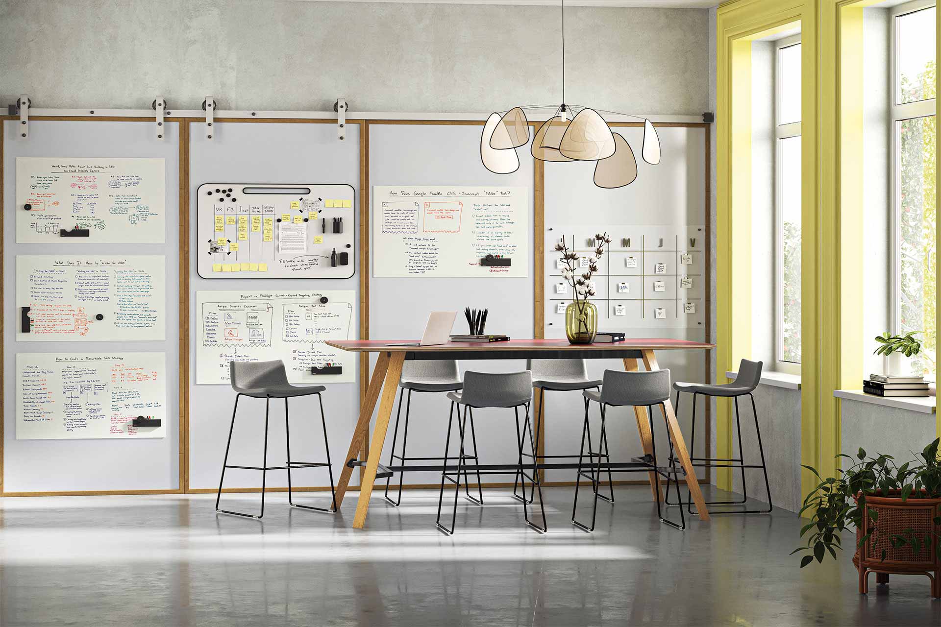 tabouret bureau bois