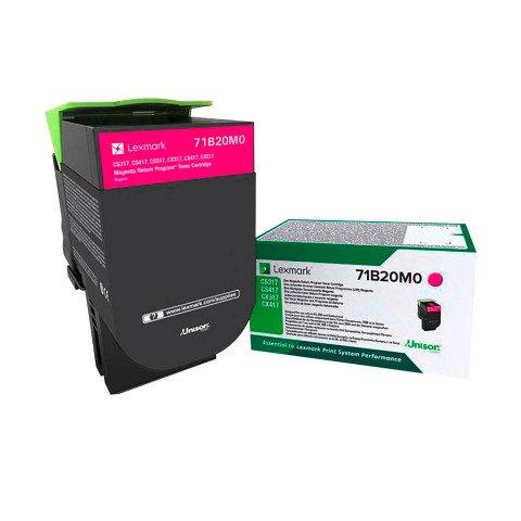 TONER LEXMARK 78C20M0 MAGENTA POUR IMPRIMANTE LASER - TONER AUTHENTIQUE