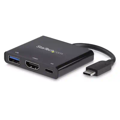 Adaptateur multifonction USB-C vers HDMI 4K avec USB Power Delivery et port USB-A_0