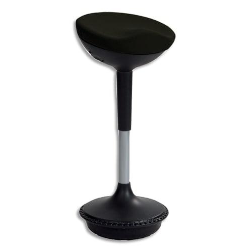 Alba tabouret Stooly Move Up - diamètre 35 cm - ergonomique avec hauteur variable et siège en mousse rembourré en tissu_0