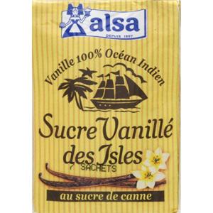 Alsa Sucre Vanille Des Isles 7 Sachets 53 G Telemarketpro Fr Hellopro
