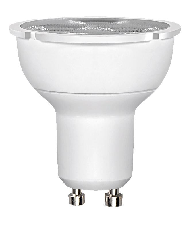 Ampoule LED GU10 - Dimmable 5,5W - 120° - 3000K - 350lm_0