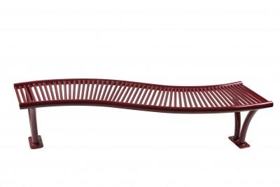 Banquette Publique en Métal - Robuste et Esthétique - Dimensions 2m x 50cm x 45cm_0