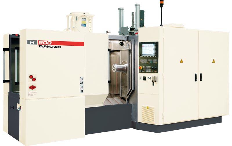 Centre d’usinage horizontal H 500 - performant pour acier, fonte et alliages légers - table tournante 500x500 mm_0