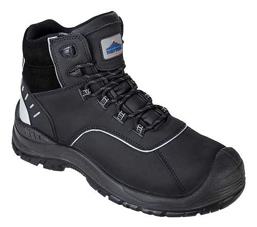 Chaussures de sécurité montantes Portwest Compositelite Avich S3 noir FC58, pointure 44, antistatique et étanches_0