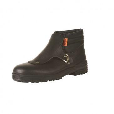 Chaussures de sécurité hautes Horalo S1P HRO P39 - modèle soudeur/fondeur avec embout 200J et semelle nitrile_0