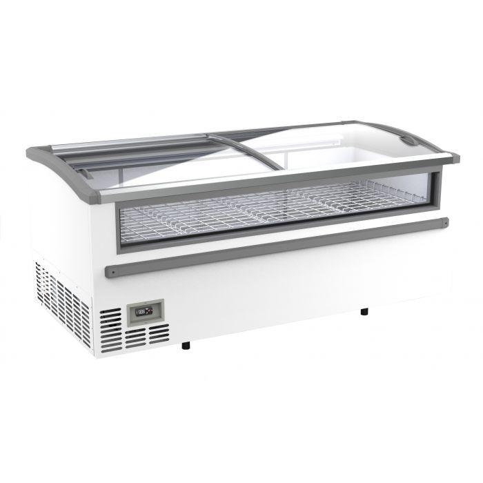 Congélateur magasin vitré 2,12m - gaz écologique R290 - éclairage LED - thermostat digital_0