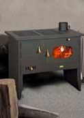 Cuisiniere a bois traditionnelle 14 Kw