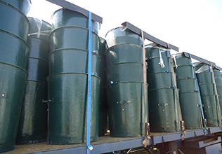 Douil ou cuveau - cuve 570 litres - fabrication sur mesure pour équipement fluvial et maritime_0