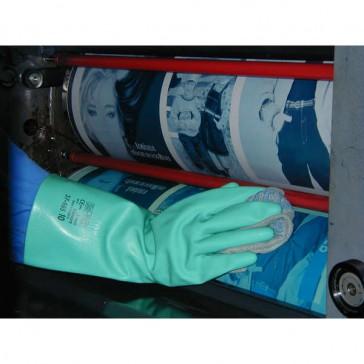 Gant nitrile Sol-Vex LG380 EP 0,56 mm - taille 8 - norme EN 388 et EN 374 - Comasec_0