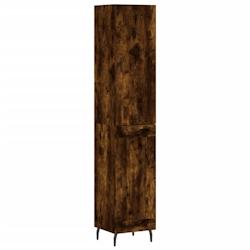 Helloshop26 - Buffet bahut commode armoire meuble de rangement organisateur cuisine salle de séjour salon haut 34,5 x 34 x 180 cm 02_0033322 - 300021_0