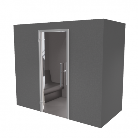 Kit de construction cabine de hammam à carreler 240 x 120 cm - Générateur vapeur inclus_0