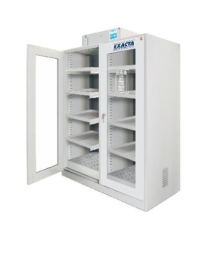 ARMOIRE DE SÉCURITÉ VENTILÉE 8 ÉTAGÈRES COULISSANTES - MANUTAN COLLECTIVITÉS