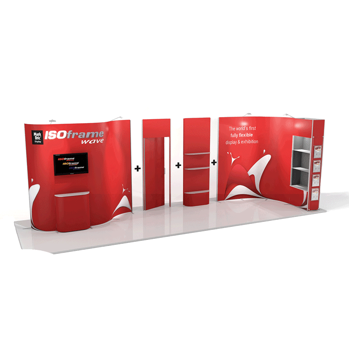 Concept modulaire transportable ISOFRAME WAVE - système breveté Flexi-Wave et FASTclamp_0