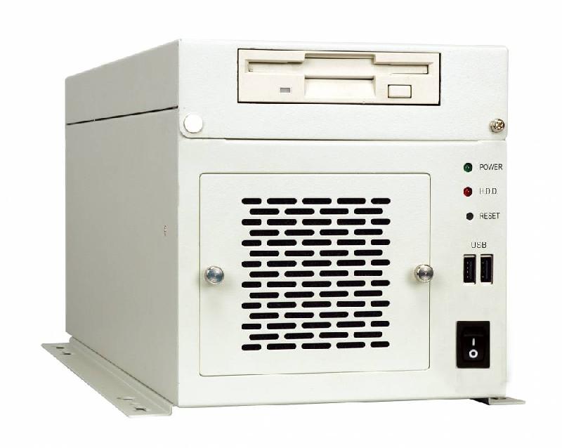 PAC-106GW-R21/A618B - Boîtier PC industriel 6 slots, full-size chassis, 180W ATX - Blanc_0