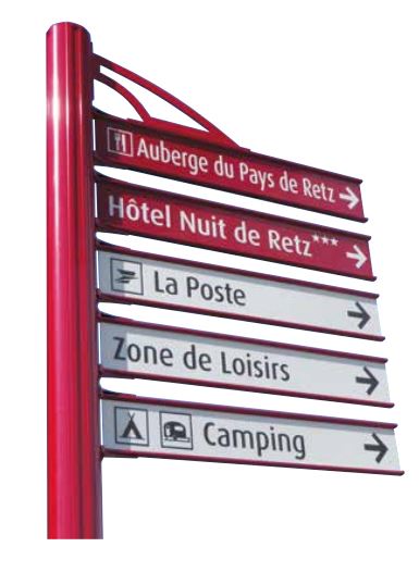 Panneau de signalisation design novateur et personnalisable - Gamme ARCHITEKT_0