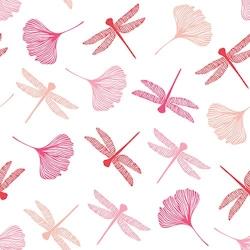 Papstar 20 Serviettes, 3 plis pliage 1/4 40 cm x 40 cm rosé 