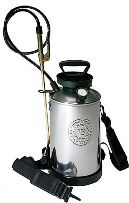 Pulvérisateur à pression préalable Spray-Master 6L - Inox et laiton - Résistance aux solvants et produits chimiques_0