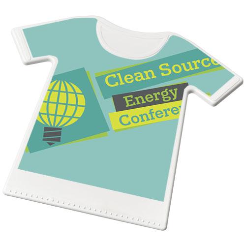 Racleur à glace Brace - Forme t-shirt - Plastique GPPS - Idéal pour clubs sportifs et équipes_0