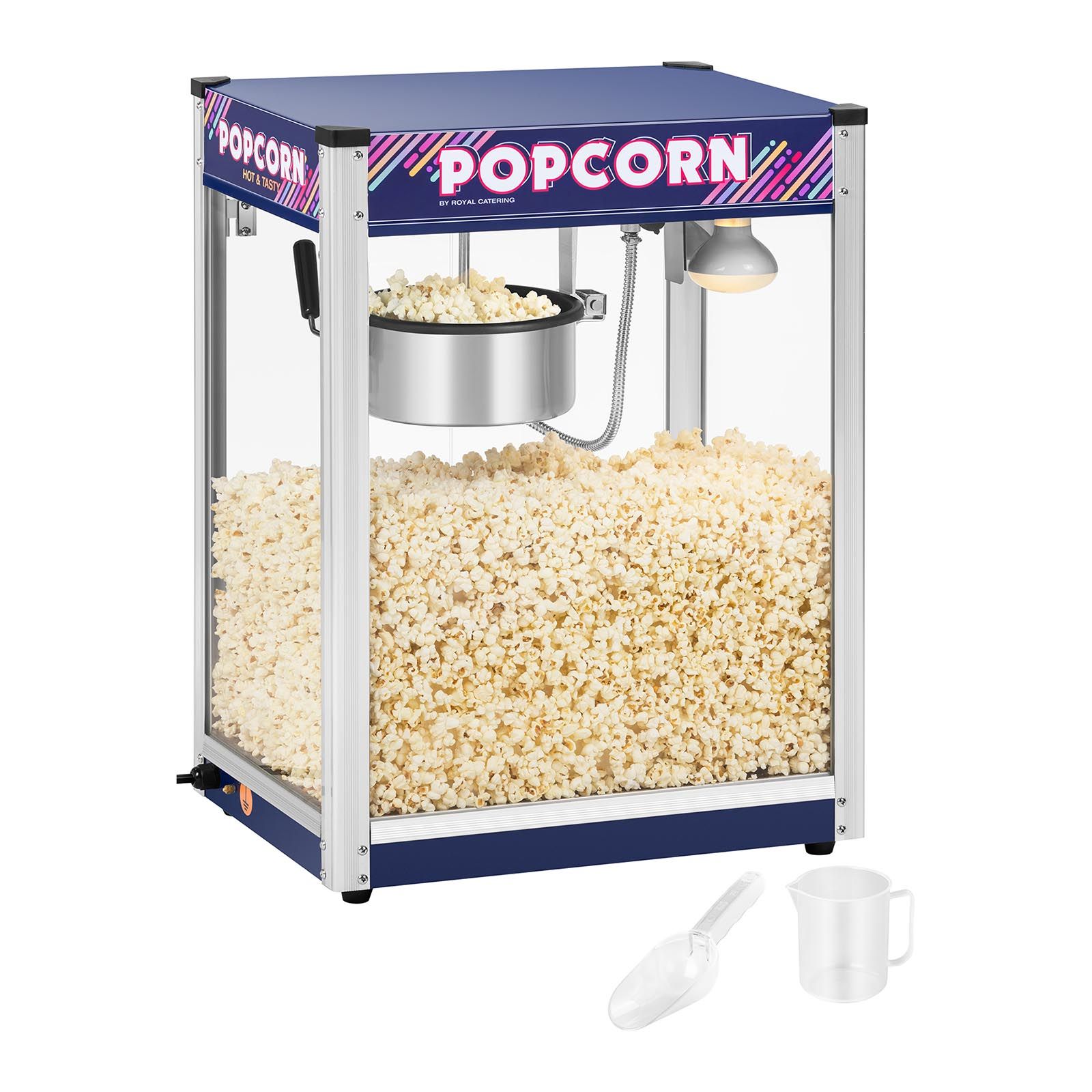 Rcpr-1350 (10010842) - machine à pop-corn professionnelle - royal catering - dimensions (l x l x h) 37,00 x 52,50 x 68,00 cm_0