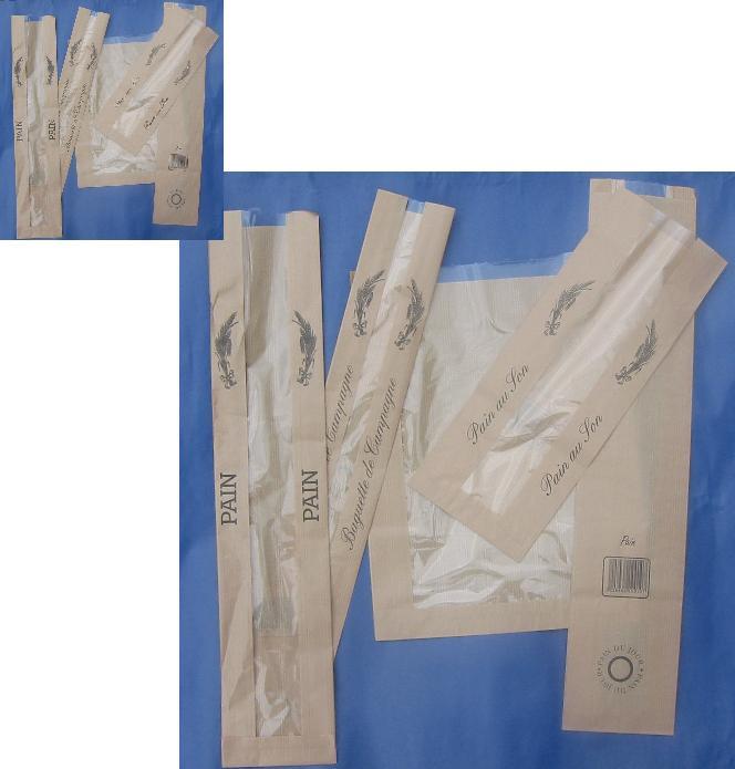 Sac brun à fenêtre PP - Jolard Emballage - Personnalisable et multiples dimensions_0