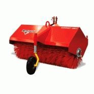 Supernet 1200a - Balayeuse aligneuse Rabaud - Balai Ø 550 mm - Largeur de travail 1,20 m - Adaptable sur microtracteur_0