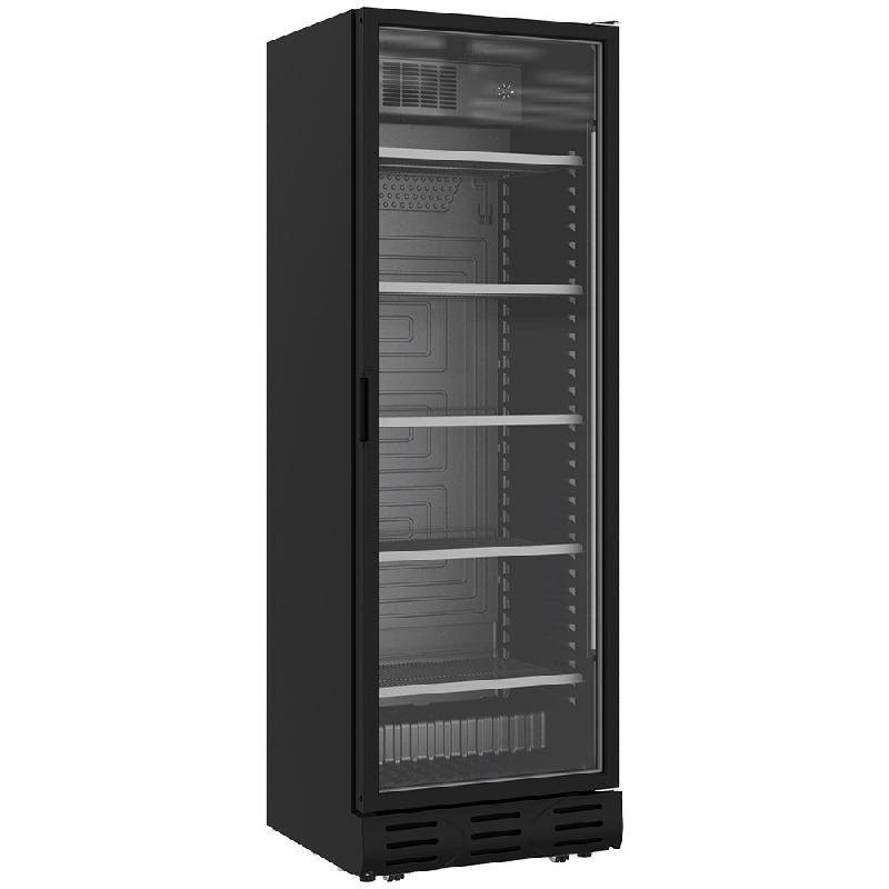 Vitrine ventilée positive 382 litres NOIRE_0
