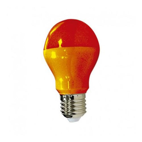 Ampoule LED 9W Bulb - culot E27 - couleur rouge_0