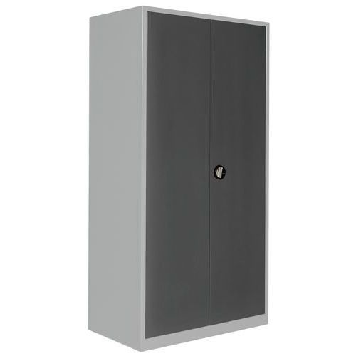 ARMOIRE HAUTE 1250 X 725 X HT 1950 GRIS CLAIR/ ANTHRACITE 7016 - ANJOU TOLERIE