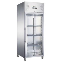 Armoire réfrigérée négative 1 porte vitrée 650 L - Inox - AAF7NV_0