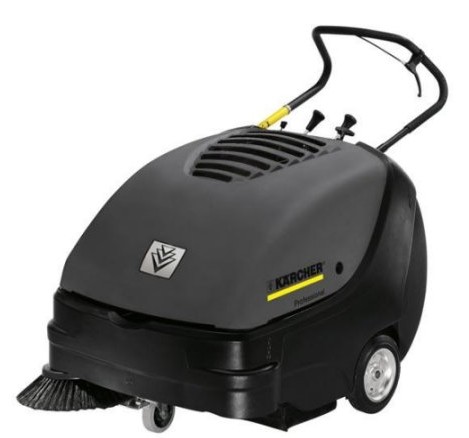 Balayeuse accompagnée Kärcher KM 85/50 W Bp Pack - légère, compacte et silencieuse avec moteur électrique et balai principal flottant_0